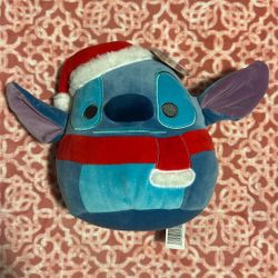 Stitch Christmas Theme Squishmallow 