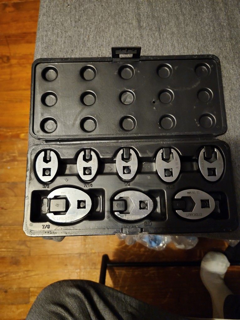 Napa Evercraft Crowfoot Wrench Set