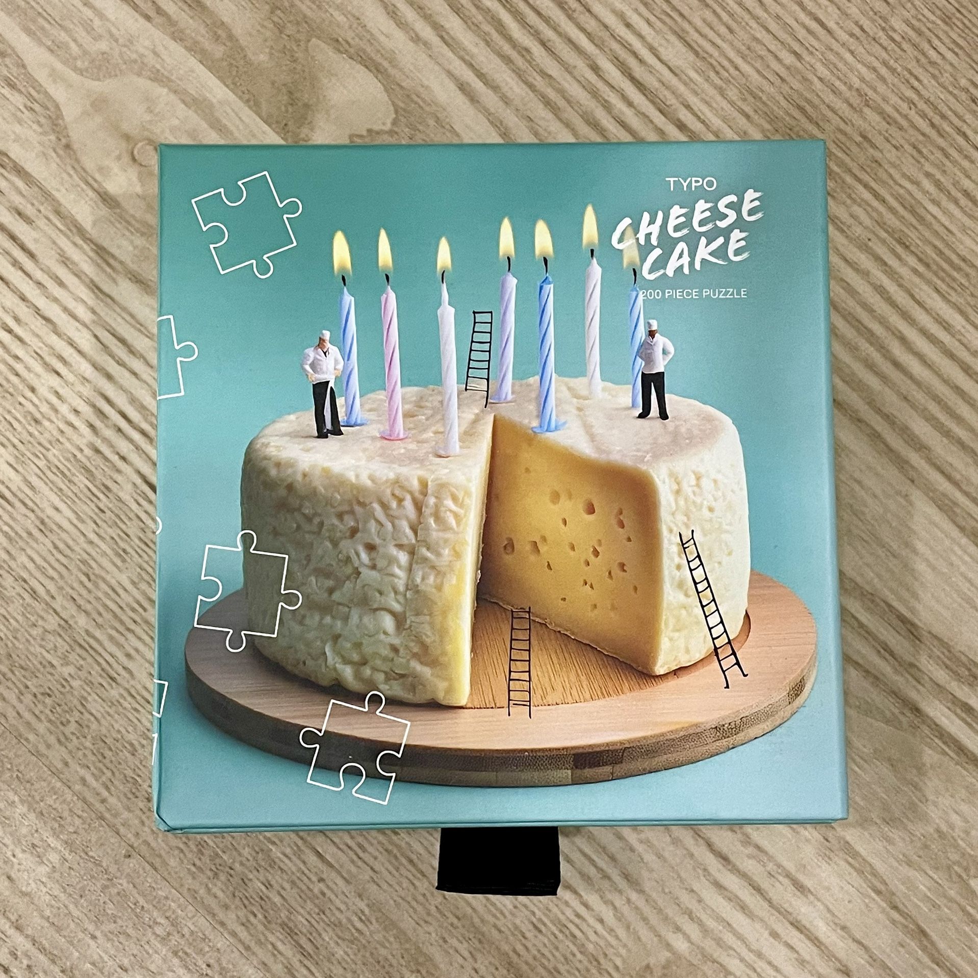 Typo 200 Piece Jigsaw Puzzle - “Cheese Cake”