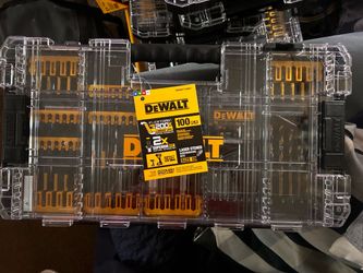 DEWALT FLEXTORQ IMPACT READY 100 -Piece Impact Driver Bit Set