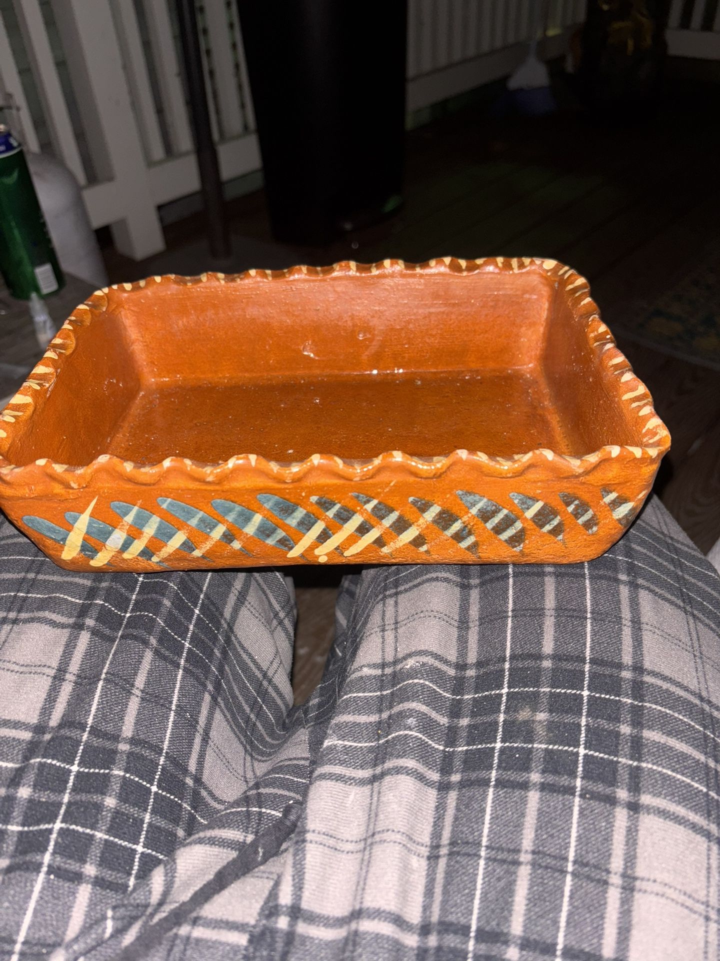 Red Clay Tray 10”