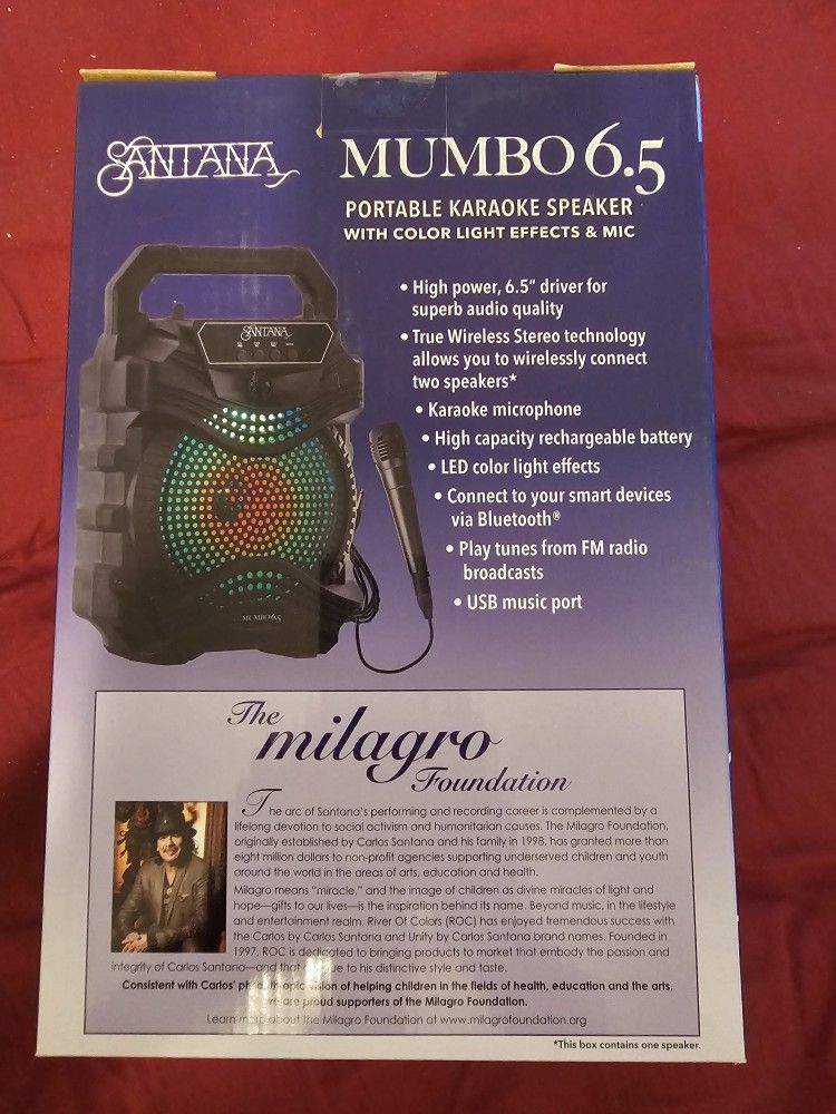 Bluetooth Speaker And Karaoke Brand New $10 Each