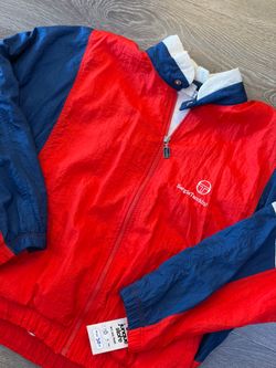 Vintage Sergio Tacchini Windbreaker Jacket Size Large