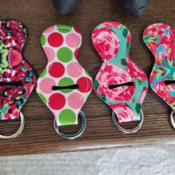 New Key Ring Chapstick Holders, Each