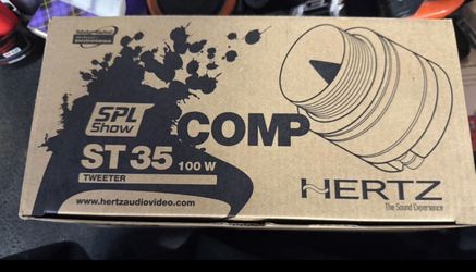 Hertz SPL Show Series ST-35  High Efficiency Compression Driver