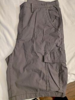 Gray Cargo Shorts size 40 tall