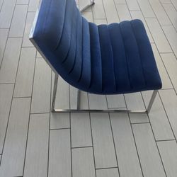 Accent Chair Royal Blue 