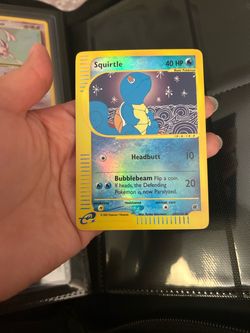 Squirtle - 132/165 - Pokemon Expedition Reverse Holo Rare Card NM