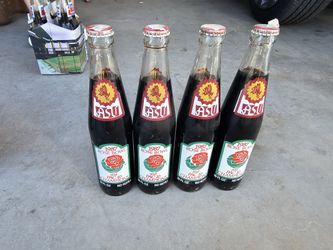 Commemorative soda bottles
