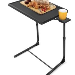 TV/dinner/laptopTray Table w/Cup Holder-new! 