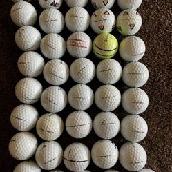 40 5A-/3A Mostly Taylormade TP5X, Tp5, Response And A Few Other Brands Non Water