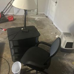 Nightstand Table With Chair 