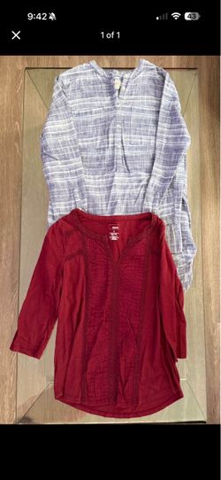 Women's Long Sleeve Tops Bundle of 2