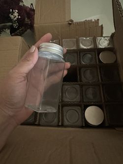 24 Small Jars (New) 