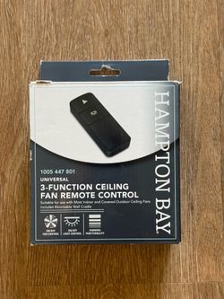 Hampton Bay universal ceiling fan control