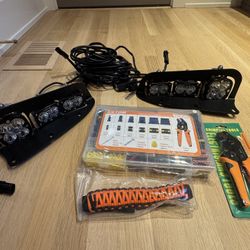 Baja Designs S2 Pro Sport + Squadron LED Setup (6 Lights) – Bronco / Off-Road Build – NEW