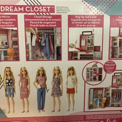 Unopened Barbie Closet