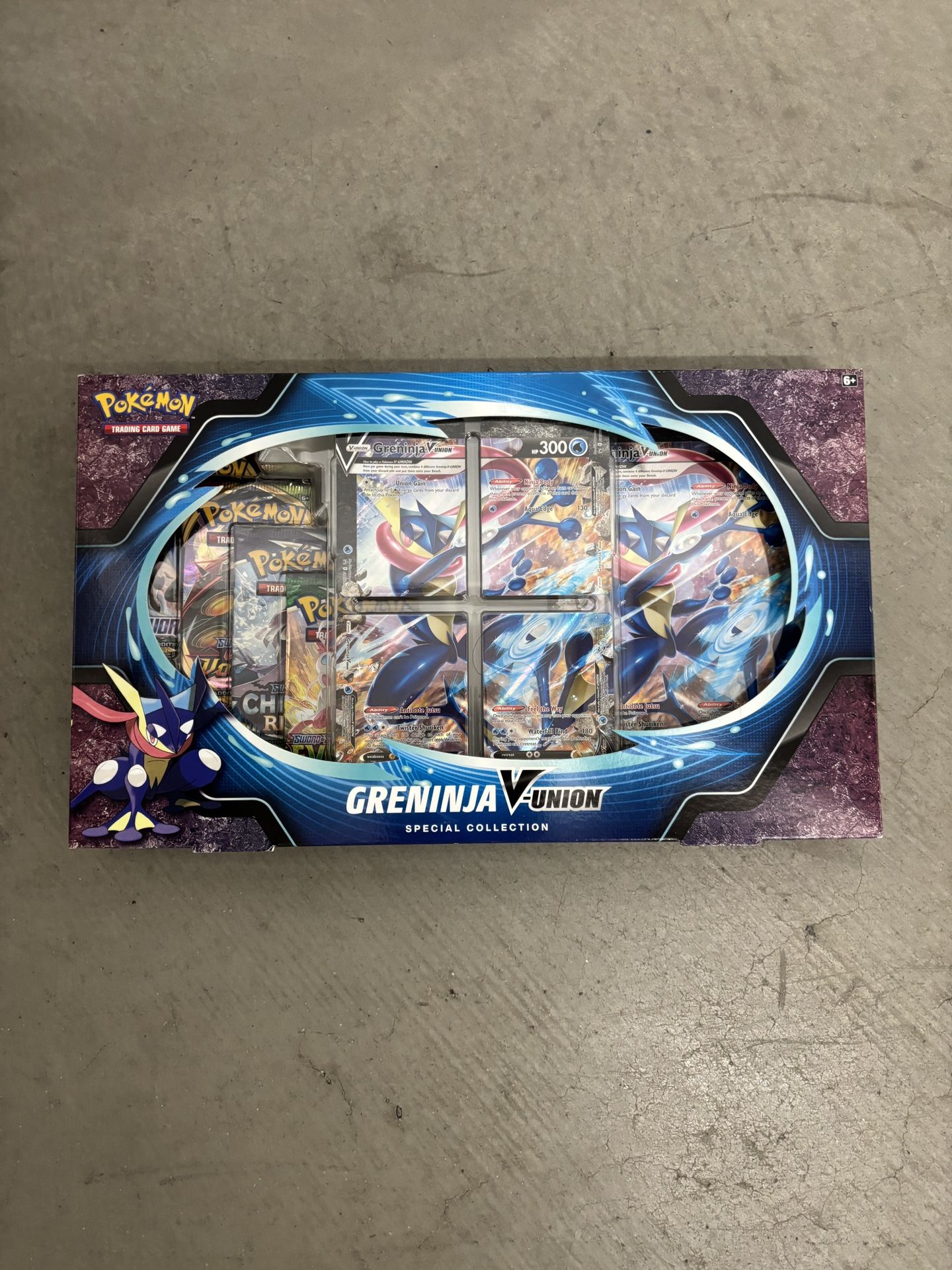 Pokémon TCG Greninja V Union Special Collection Box Sealed