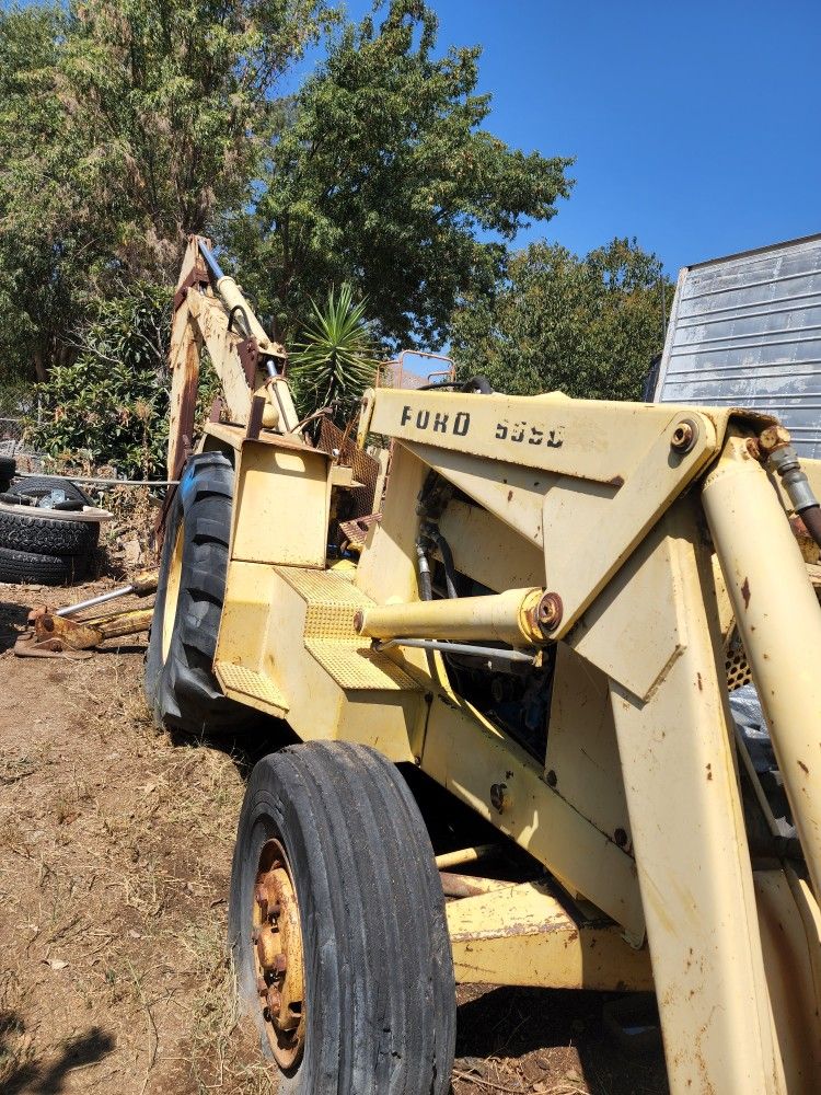 FORD 5550 BACKHOE DIESEL-ENGINE