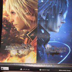 Poster Final Fantasy Type 0 HD/ Final Fantasy XV Episode Duscae