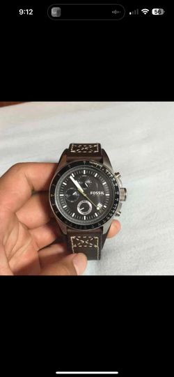 USED FOSSIL WATCH WRISTWATCH GOOD M-9A5B