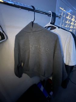 Dark gray essential hoodie