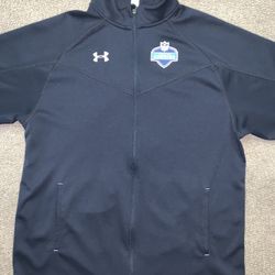 RAIDERS PLAYER SCOUTING COMBINE LIGHTWEIGHT ZIPPERED JACKET- Size 2 XL. 