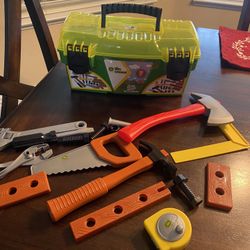 John Deere Kids Plastic Tool Box 