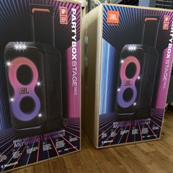 JBL PartyBox 320 Portable Bluetooth Party Speaker – JBL Pro Sound, LED Lightshow, Karaoke Mic & Guitar Inputs 