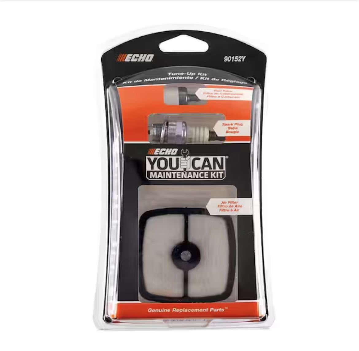 ECHO YOUCAN Tune-Up Maintenance Kit with Air Filter, Fuel Filter, and Spark Plug for Select ECHO Gas Outdoor Power Tools