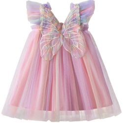 Fairy/butterfly Dresses 9-12 Months
