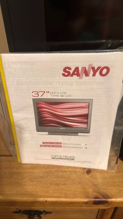 Sanyo 37” HDTV