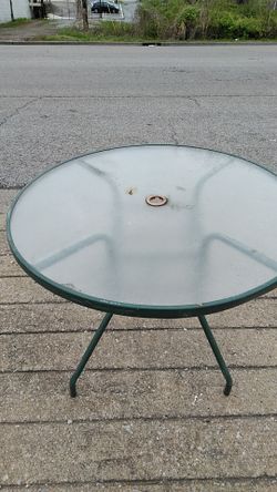 Patio table
