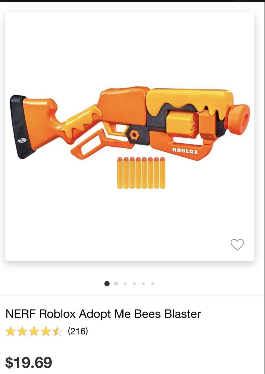 NEW!!Nerf Roblox MM2 Dartbringer Dart Blaster Toy for Sale in Laguna  Niguel, CA - OfferUp