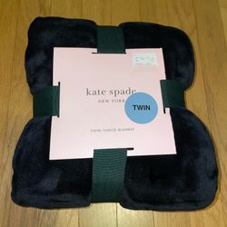 Kate Spade Twin Fleece Blanket Brand New. For Pickup In Carrollwood. Cash Only 