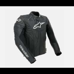 Alpinestars GP-R Leather Jacket (With Back Protector)