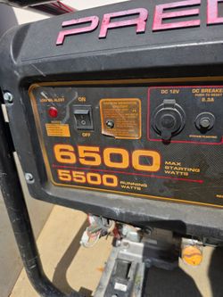 6500 Watt Generator