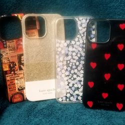 4 IPhone 13 and 13 PRO c ellphone cases (fits Both