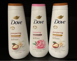 (PACK OF 3) DOVE BODY WASH