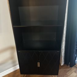 small cabinet book shelf 