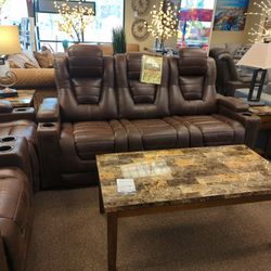 Brand New Power Reclining Sofa On Sale Now