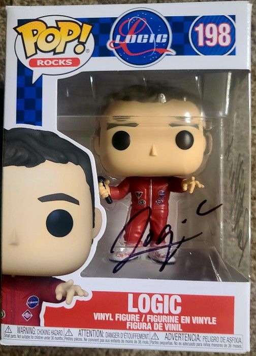 Logic Signed/Autographed Funko Pop 