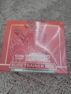 Battle Styles Elite Trainer Box Single Strike Urshifu Red