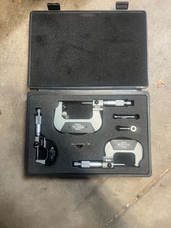 Blue point micrometer set