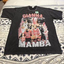 Pre Owned Gianna and Kobe T-Shirt for Men