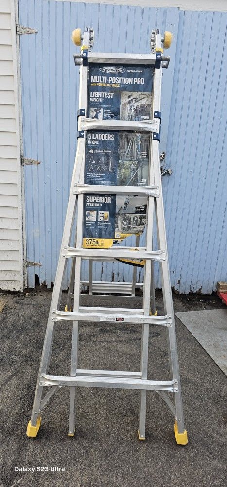 Multi Purpose 5 Ladders In One
