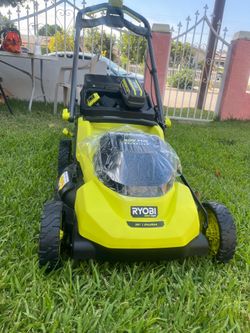 RYOBI 40V HP Brushless 20 in. Cordless Battery Walk Behind Push Lawn Mower with 6.0 Ah Battery and Charger