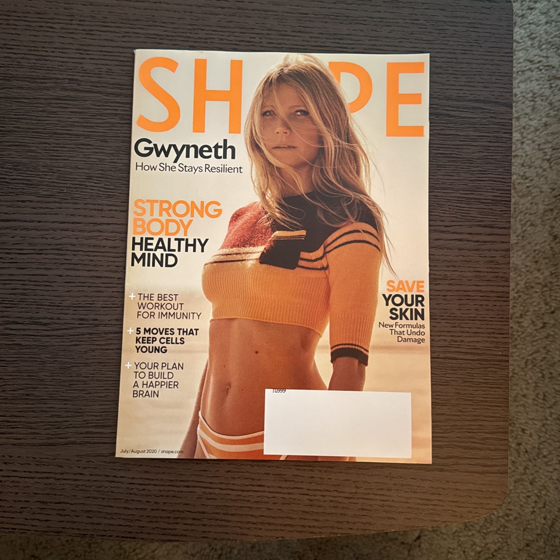 SHAPE Magazine - July/ August 2020 with Gwyneth Paltrow on the cover