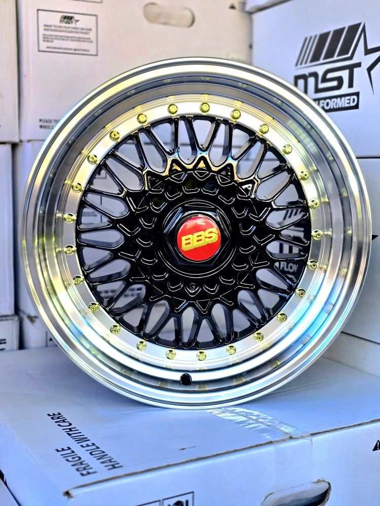 G Reps Rims 16x8.0 BRAND NEW BBS RS REPS WHEELS/RIMS. MST MT13. 5X100/5X114.3 for ...