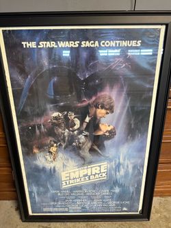 Vintage Original Empire Strikes Back poster
